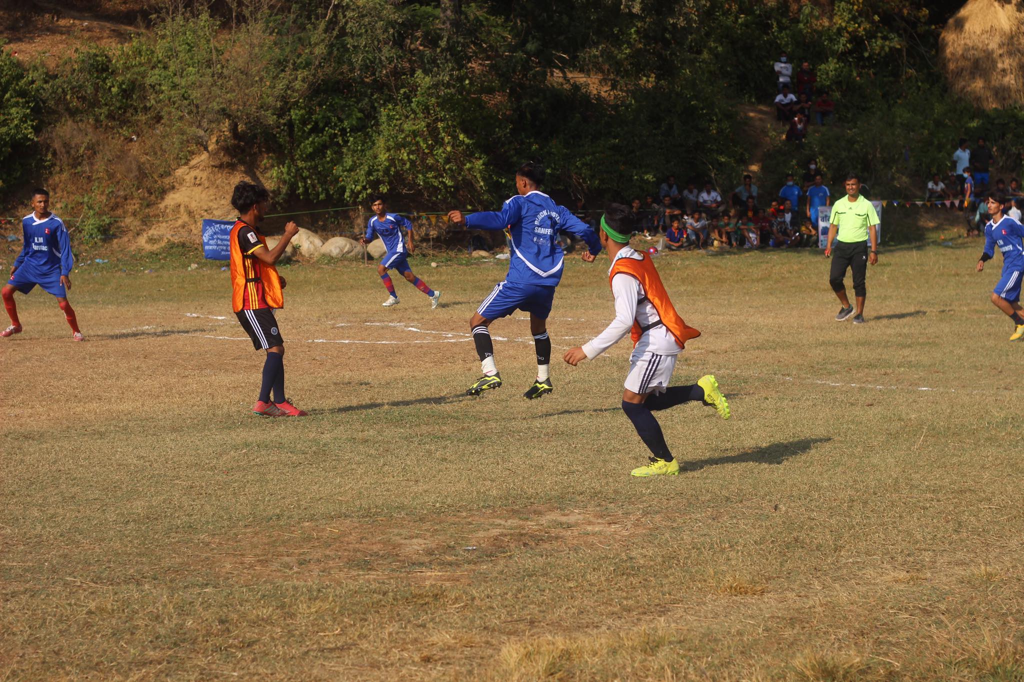 साँफेबगरमा आयोजित फुटबल प्रतियोगिताको चौथो दिनमा दुई खेल सम्पन्न