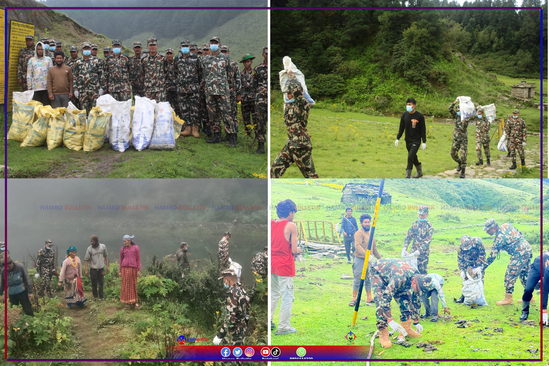 “सफा खप्तड समरजीतको प्रतिवद्धता” भन्ने मूल नारा सहित व्यापक सरसफाई अभियान