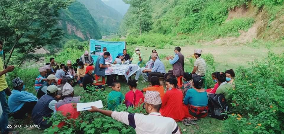 रामारोशका बाढी पीडित,टुहुरा र मृतका परिवारलाई गर्‍यो भारत प्रवासले राहत वितरण